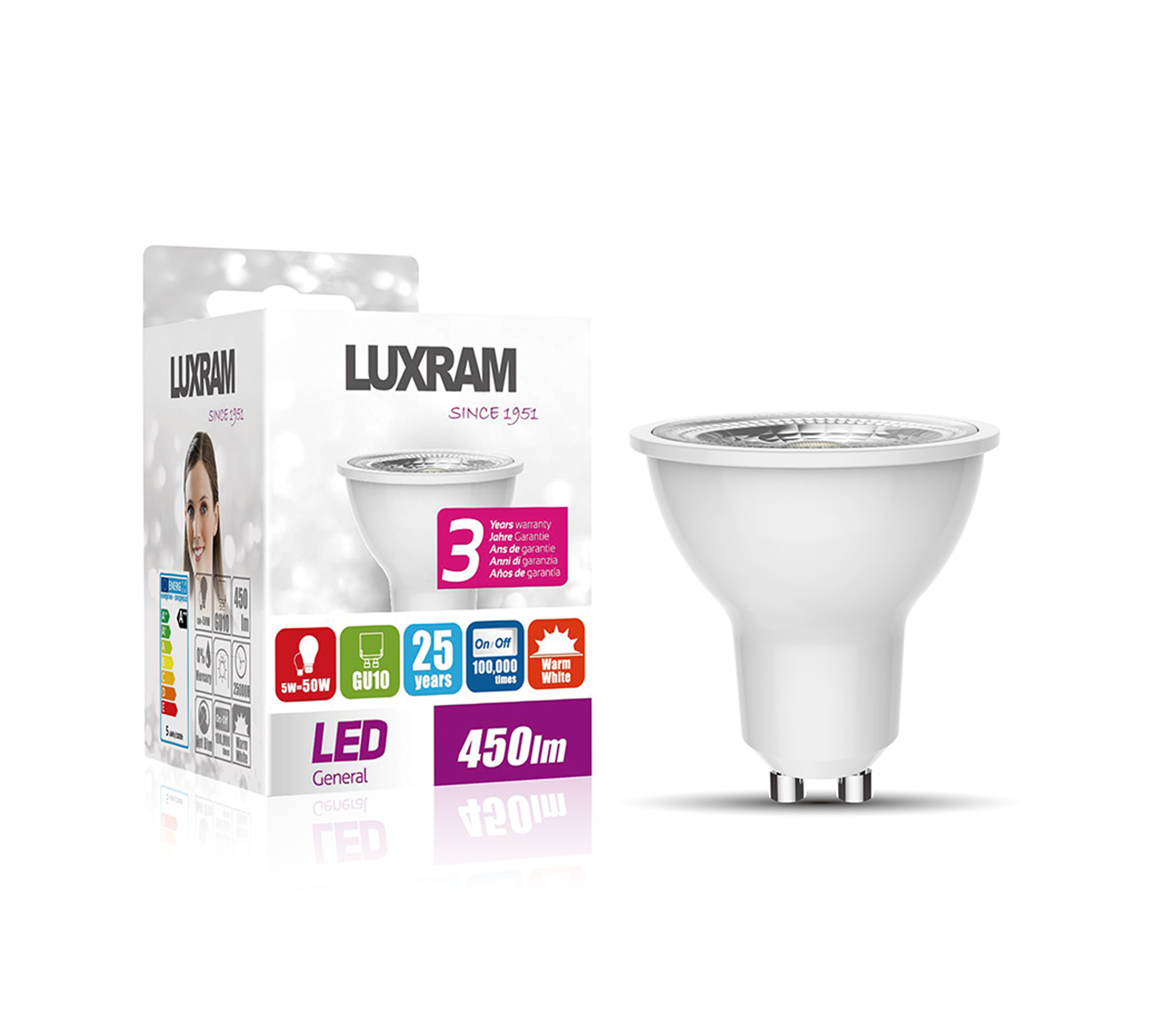HE Duramax LED Lamps Luxram Spot Lamps HE Duramax LED Lamps Luxram Spot Lamps